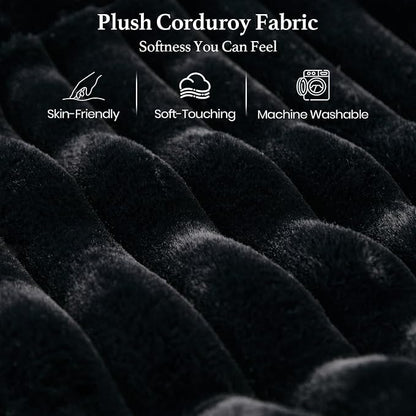 Belffin Corduroy Fabric Loveseat Module - Image 7