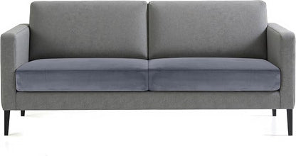 Hokway Velvet Couch Cushion Covers Water Resistant Seat Covers Stretch Sofa - Image 9
