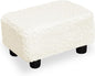 CAROLMADE Small Foot Stool Ottoman Footstool by CAROLMADE