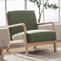 ANJ Mid Century Modern Accent Chair, Comfy Fabric Reading Chair by ANJ