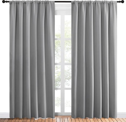 NICETOWN Blackout Curtain Panels 84 inches Long - Image 2