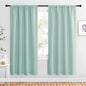 NICETOWN Blackout Curtains for Living Curtains, Aqua Blue, 2 Panels, 42 by 72 by NICETOWN