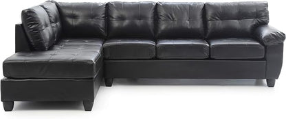 Eco-Friendly Black Sectional Couch - Image 5