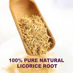 TEARELAE - Licorice Root Tea - 2g x 50 Count - 100% Pure Natural Licorice Root Herbal Tea Bag - Delightfully Sweet Flavor - Promote Respiratory Health - Caffeine-free - Non-GMO