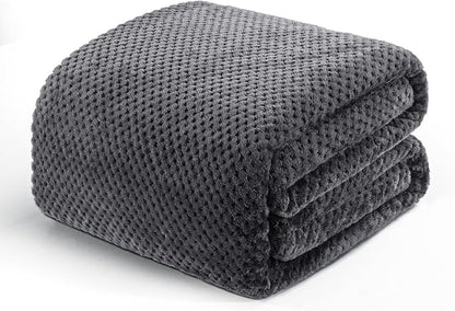 Exclusivo Mezcla Large Waffle Fleece Throw Blanket - Image 8