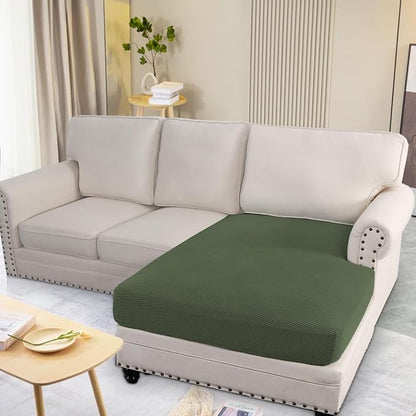 H.VERSAILTEX Super Stretch Individual Chaise Cover Sectional Couch Covers - Image 2