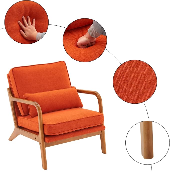 VINGLI Cozy Living Room Chairs - Image 3