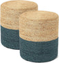 REDEARTH · Cylindrical Pouf Foot Stool Ottoman by REDEARTH
