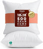 Utopia Bedding 18x18 Pillow Inserts, 2 Pack | Indoor cushion inserts by UTOPIABEDDING