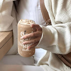 Christian Inspiration16oz Can Glass Tumbler with Bamboo Lid & Straw, Inspirarional Iced Coffee Cup for Women Girls, Religious Gift for Birthday Christmas