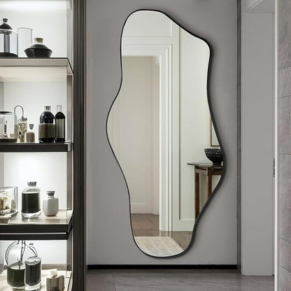 Large Irregular Mirror, Modern Organic Shape Mirror - Image 8