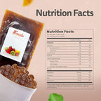 Fanale Brown Sugar Agar Tapioca Boba Jelly Ball for Milk Tea Coffee Shaved Ice Topping (4.4 lb/bag) TAP005-B