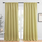 NICETOWN Blackout Curtains for Living Curtains, Paler Yellow, 2 Panels by NICETOWN