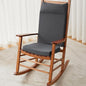 Waterproof Rocking Chair Cushions Outdoor & Indoor, Wooden Rocking Chair Pads by WEOAVRY