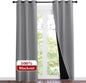 NICETOWN Full Shade Curtain Panels, Pair of Energy Smart & Noise Blocking Out by NICETOWN