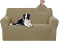 U-NICE HOME Loveseat Cover Stretch Couch Cover Sofa Slipcover, Sand | 2 Cushion by U-NICEHOME