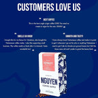 Nguyen Coffee Supply - Loyalty Signature Robusta & Arabica Blend: Medium Roast Premium Whole Coffee Beans, Vietnamese Single Origin, Low Acid, High Caffeine, Roasted in Brooklyn [5 Ib Bag]