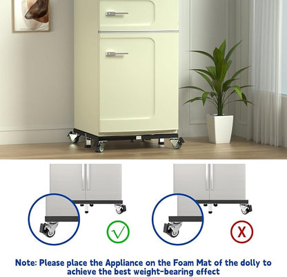 Heavy Duty All Steel Fridge Stand Mobile Base - Image 6
