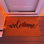 Fall Stencils for Door Mats 27”x14” Fall Doormat Stencils Pumpkin Stencil Templates for Doormat Wood Signs DIY Crafts Decor