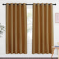NICETOWN Gold Brown Blackout Curtains by NICETOWN