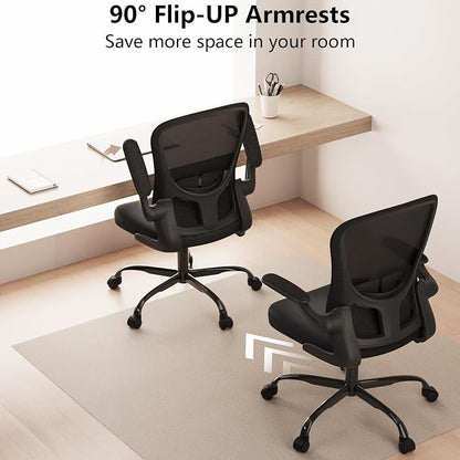 Ergonomic Office Chair, Comfort Swivel Home Office Task Chair, Breathable Mesh - Image 3