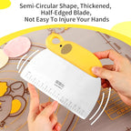 Bench Scraper for Bread, Stainless Steel Dough Cutter and Scraper Double Sided Scale Metal Food Scraper Chopper Kitchen Baking Tool for Cake Pastry, with Plastic Grip