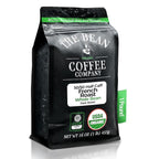 The Bean Organic Coffee Company Water Processed DECAF IL Chicco (Traditional Italian Roast), Dark Roast, Whole Bean Coffee, 16-Ounce Bag