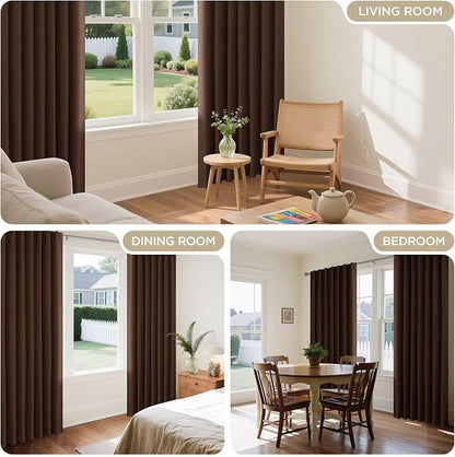 Joydeco 72 Inch Blackout Curtains - Image 7