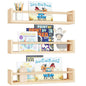 Fixwal Nursery Shelves, 16.5 Inch Floating Bookshelves by Fixwal