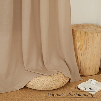 NICETOWN Linen 36 inch Curtains - Image 7