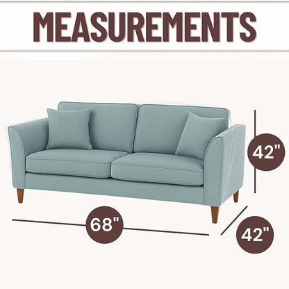 Evelots Clear Vinyl Loveseat Cover, Spill-Resistant 2-Seat Sofa Protector | - Image 2