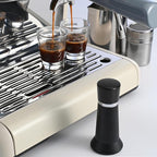 Espresso Needle Distribution Tool, WDT Tool Espresso, Stainless Steel 8 Needles Espresso Needle Distributor, Espresso Needle Stirrer with Aluminum Alloy Stand (Classic)