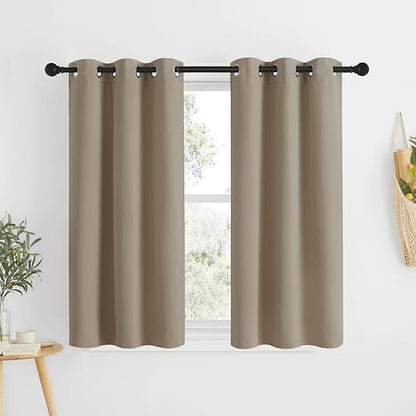NICETOWN Blackout Short Curtains by NICETOWN