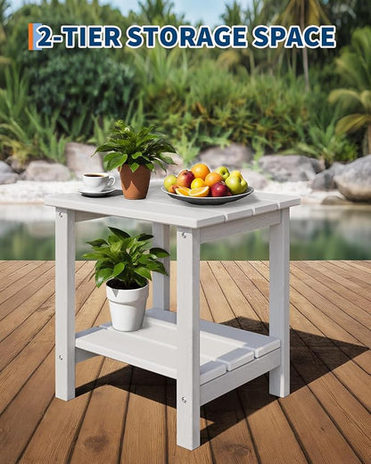GarveeLife Poly Lumber Rocking Chair Outdoor Set of 2 - Image 5