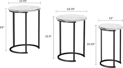 Lavish Home Nesting Tables - Image 2