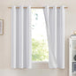 NICETOWN 100% Absolutely Blackout Linen Curtains by NICETOWN