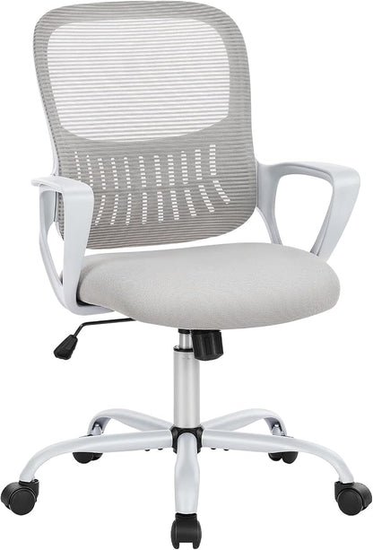 Sweetcrispy Ergonomic Mid-Back Mesh Home Office Desk Chair - Image 4