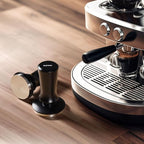 58.5mm Espresso Hand Tamper, Dual Calibrated Spring Loaded Coffee Tamper with Stainless Steel Flat Base, Pro-barista 30lbs Espresso Tamper with Anodized Aluminum Handle Fits 58mm Portafilter