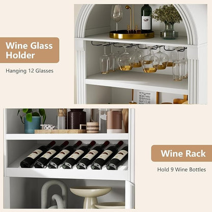Vlsrka Arched Cabinet, Kitchen Pantry Cabinets - Image 6
