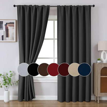 Joydeco 96 Inch Blackout Curtains - Image 5