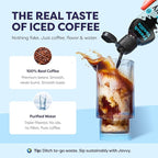 Javvy Coffee Concentrate - Cold Brew Coffee, Perfect for Hot or Iced Instant Coffees, Hot Drinks, Cold Brew Concentrate, 35 Servings - French Vanilla