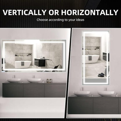 72x36 Inches LED Bathroom Mirror - Image 6