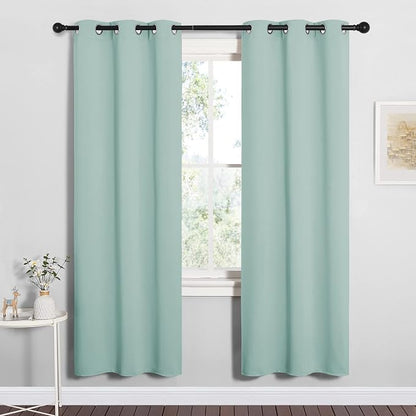 NICETOWN Bedroom Curtain Panels Blackout Draperies, Thermal Insulated Solid by NICETOWN