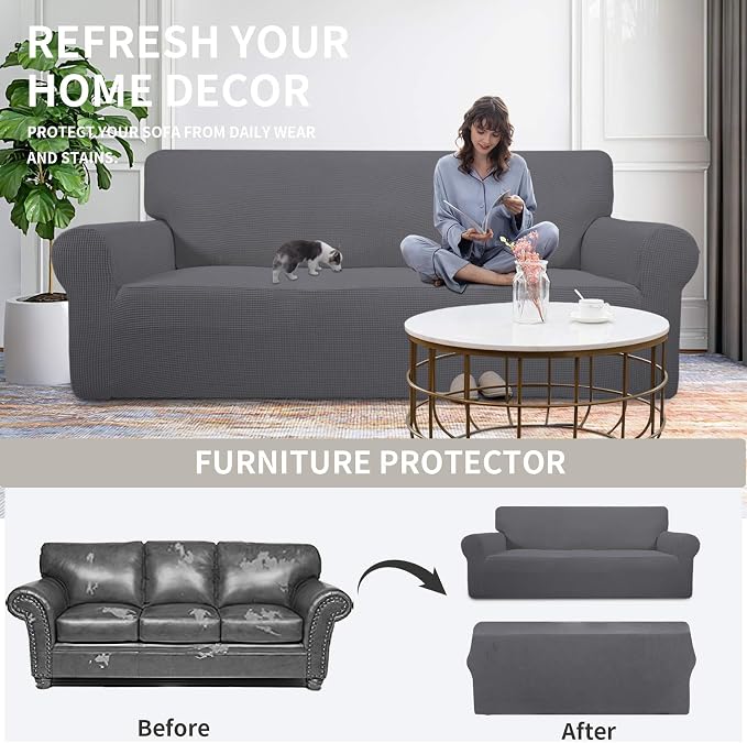 Easy-Going Stretch Couch Covers - Image 4