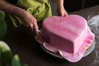Bakerpan Premium Rolled White Fondant for Cake Decorating - 5 Pounds, Vanilla Flavor