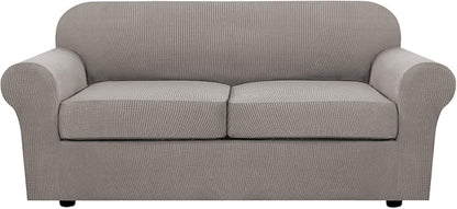 H.VERSAILTEX 3 Piece Stretch Sofa Covers by HVERSAILTEX