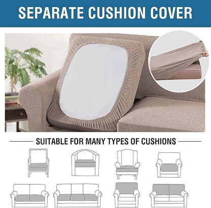 H.VERSAILTEX 4 Piece Stretch Sofa Covers - Image 7