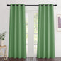 NICETOWN Blackout Forest Green Curtains 84 inches Long, Grommet Room Darkening by NICETOWN
