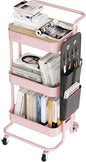 DTK 3-Tier Metal Utility Rolling Cart by DTK