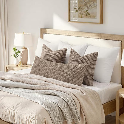 MIULEE Lumbar Corduroy Throw Pillow Cover - Image 2